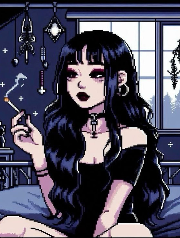 Bluegoth Onlyfans pictures